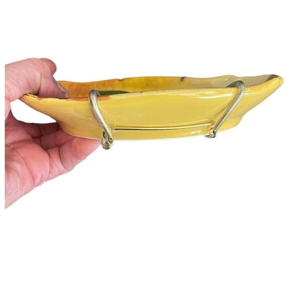 Vietri Made in Italy 7.75” Apple Decor Display Dish - Picture 2 of 8